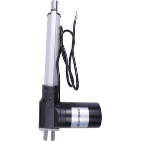 12 فولت 6 في 400 رطل DIY المحرك الخطي الكهربائي PA-04-6-400 محرك مبتكر متين مقاوم للماء للزراعة في الهواء الطلق، المنزل الشمسي قابل للتعديل آليًا للتحكم عن بعد، رفع رفع التلفزيون in Kuwait