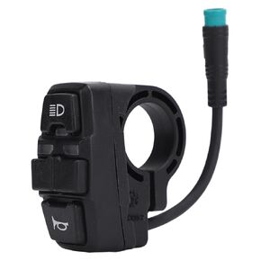 3 in 1 Electric Scooter Function Switch ABS Light Horn Switch for KUGOO M5 Electric Scooter