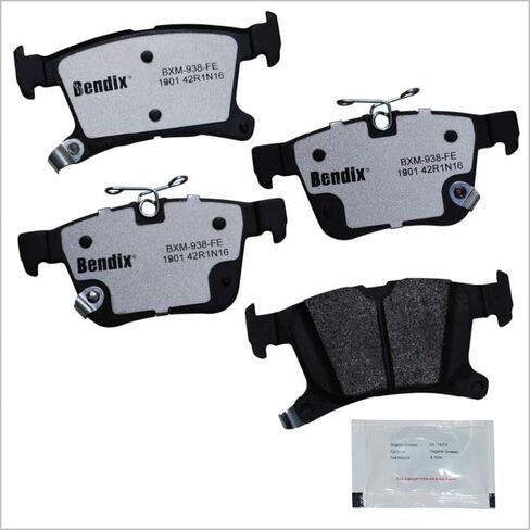 Bendix Fleet Metlok MKD1691FM Semi-Metallic Rear Brake Pads for Ford F-250 Super Duty 2022-2013, F-250 Super Duty 2024, F-350 2016-2013, F-350 Super Duty 2022-2013, F-450 Super Duty 2015-2013 in Saudi Arabia