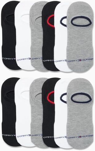 Tommy Hilfiger Men's Athletic Socks - Cushion No Show Socks (12 Pack) in Saudi Arabia