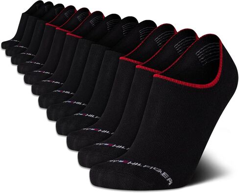 Tommy Hilfiger Men's Athletic Socks - Cushion No Show Socks (12 Pack) in Saudi Arabia
