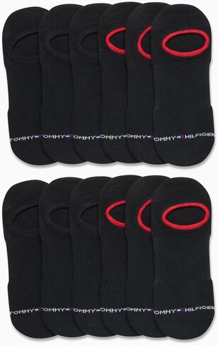 Tommy Hilfiger Men's Athletic Socks - Cushion No Show Socks (12 Pack) in Saudi Arabia