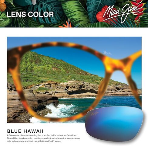 Maui Jim Kokua Rectangular Sunglasses in Kuwait