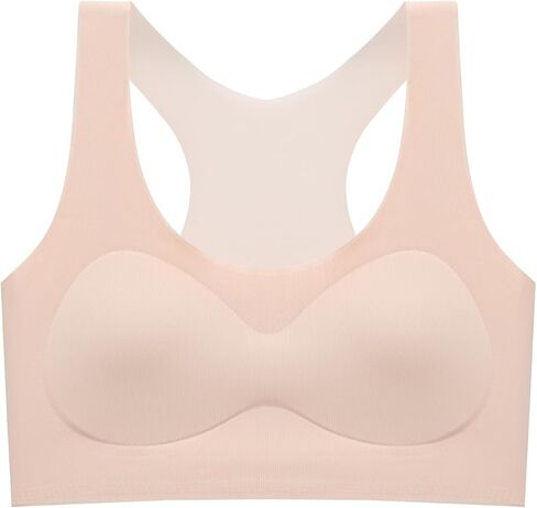 Tweens Girl Training Bras Seamless Sports Simple Design Bras with Removable Soft Padding in Saudi Arabia