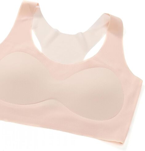 Tweens Girl Training Bras Seamless Sports Simple Design Bras with Removable Soft Padding in Saudi Arabia