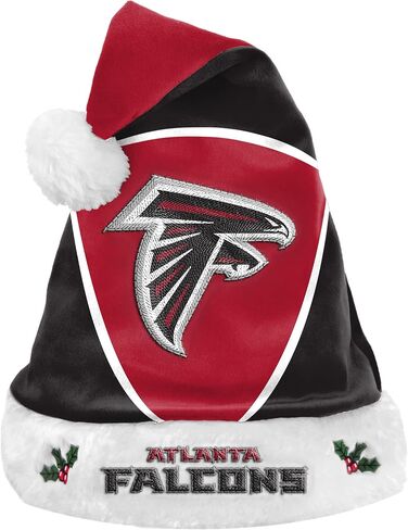 FOCO NFL Colorblock Santa Hat– Limited Edition Hat– Show Your Team Spirit with Officially Licensed Football Holiday Fan Gear in Kuwait