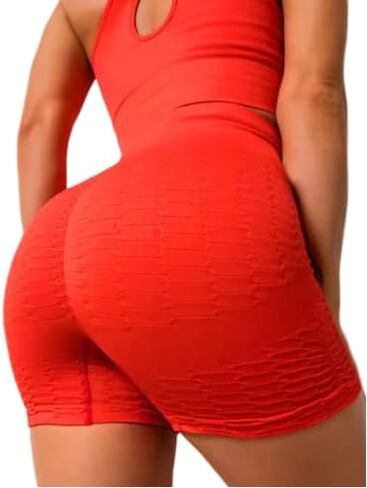 Women's High Waist Gym Shorts - Breathable Activewear for Enhanced Shape in Saudi Arabia