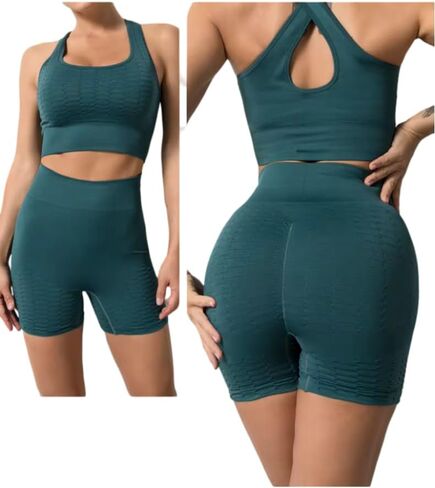 Women's High Waist Gym Shorts - Breathable Activewear for Enhanced Shape in Saudi Arabia