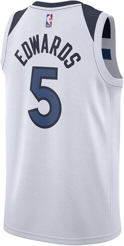 أنتوني إدواردز مينيسوتا تمبروولفز NBA Kids Youth 8-20 Association Edition White Swingman Jersey in Saudi Arabia