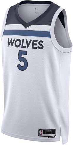 أنتوني إدواردز مينيسوتا تمبروولفز NBA Kids Youth 8-20 Association Edition White Swingman Jersey in Saudi Arabia