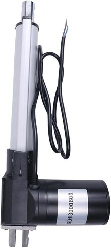 12 فولت 6 في 400 رطل DIY المحرك الخطي الكهربائي PA-04-6-400 محرك مبتكر متين مقاوم للماء للزراعة في الهواء الطلق، المنزل الشمسي قابل للتعديل آليًا للتحكم عن بعد، رفع رفع التلفزيون in Kuwait