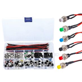 DIY Welding 7mm Mini Momentary Push Button Switch 1A 250V AC Normal Open ON/Off 2 Pin SPST Self Reset Round Switch with 15cm Soft Silicone Wires
