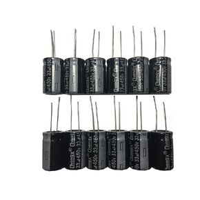33uF 450V 16 * 20 +/-20% +105℃ 12 PCS Aluminum Electrolytic Capacitors
