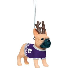 Foco Kansas State Wildcats NCAA Bulldog الفرنسية يرتدي زخرفة سترة