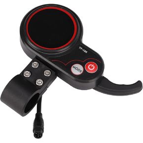 48V TF‑100 Display, Waterproof Easy to Install Comfortable Good Toughness ABS TF‑100 6 Pin Display for M4 Electric Scooter