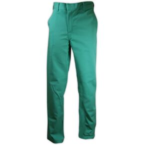 MAGID IND253140U A.R.C. 12 oz. NFPA 70E Compliant Arc-Rated Unhemmed Pants, 17" Height, 21" Wide, 18" Length, Cotton, 40", Green