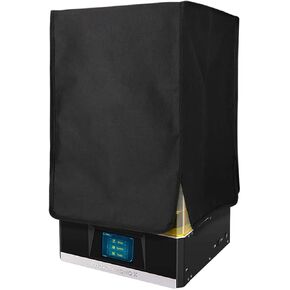 BCZAMD 8.9 inch UV Resin Printer Enclosure Elite Blackout Cover Universal Printer Protection from Sunlight Dust Dirt Spill PVC Laminated Polyester Storage Sleeve 12x12x18 inch for Photon Mono X LCD