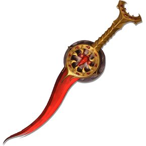 Shortsword of First Blood with Display Stand，All Made of Metal，Game Props Sword for Decorating Collections Gift