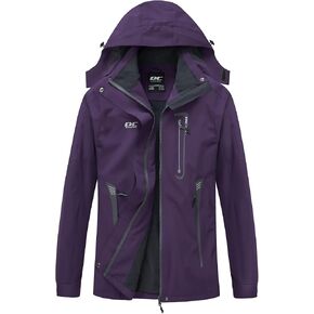 Diamond Candy Waterproof Rain Jacket Women Lightweight Outdoor Raincoat Hooded for Hiking skiing