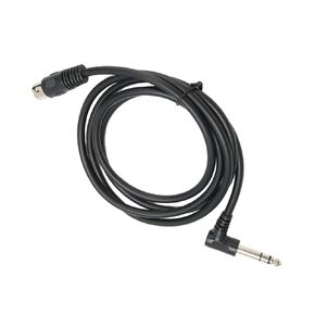 90 Degree 6.35mm Male to MIDI 5Pin Male Cable, Speaker Amplifier Mixer Keyboard Connection, Right Angle Sound Connection Cable 4.9ft, Plug, Anti Interference