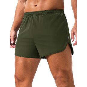 MAGCOMSEN Men's Running Shorts 3 Inch Quick Dry Lightweight for Athletic Workout Gym Training with Liner
