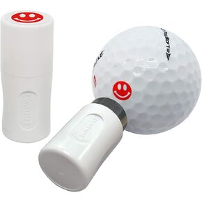 Happy Face Ball Stamper - Red