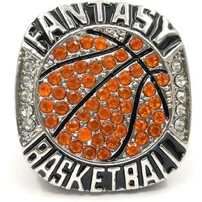 Customized Fantasy Basketball League Champion Championship Trophy Rings Prize