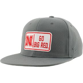 ZHATS Standard NCAA Officially Licensed Hat Flat Snapback Z11 Defer Gray, Grey, One Size