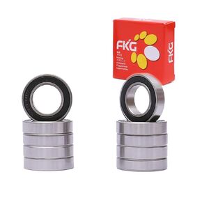 FKG 6903-2RS 17x30x7mm Deep Groove Ball Bearing Double Rubber Seal Bearings Pre-Lubricated 10 Pcs