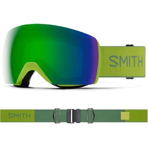 Smith Optics Skyline XL Unisex Snow Goggle - Algae, ChromaPop Sun Green Mirror