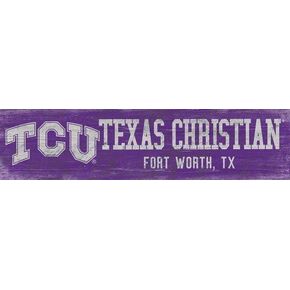 Fan Creations TCU Team Name Sign, Multicolored