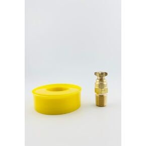 Proparts1 Propane Tank Bleeder Valve 10% MEJ400 Male 1/4" NPT RV Forklift Motorhome LPG