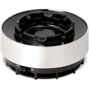 Battery Operated Smokeless Ashtray, Filers Cigarettes, Cigar Smoke, Reduces Smoke and Ash Odors