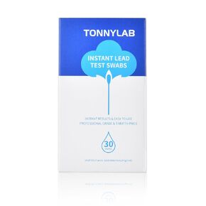 Instant Lead Test Swabs-Rapid Lead Surface Test Swabs-Home Use for All Surfaces Paint Dishes Toys Jewelry Metal Ceramics Wood-Results in 20 Seconds-Just dip in Water to Activate, Non-Toxic Test