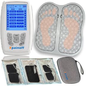 EMS TENS Unit Massager Muscle Stimulator Pain Relief Device, Lightweight Design, Relieve Pain Anytime, Anywhere, Make Your Life Easier
