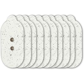Relacement Pads for Mooyee Wireless Massager (Grey-10pads)