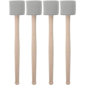 Toyvian 2 Pairs Snare Drum Hammer Bass Drum Sticks Xylophone Mallets Marching Band Drum Mallet Marching Tenor Sticks Bass Accessories Musical Instrument Drum Sticks Major Eva Foam Tool