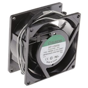 SUNON SF11580A-1083HBL.GN SF Series 2400/2850 RPM 80 x 80 x 38 mm 24/31 CFM 115 VAC Ball Bearing Fan - 1 item(s)