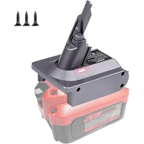 EID Adapter Suitable for Dyson V7 & V8 Convert for Craftsman 20V V20 Battery, for Dyson V8 and V7 Vacuum Cleaner Animal, Motorhead Pro, Trigger, Car+Boat, Absolute, Fluffy, Mattress(Adapter ONLY)