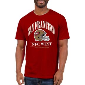 Junk Food Men's Standard NFL Prep-Officially Licensed Adult Short Sleeve Fan T-Shirt Women