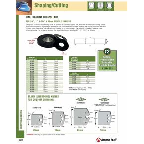 Amana Tool - 61650 Insert Accessory 1-1/4 Bore Ball Bearing with Retainer