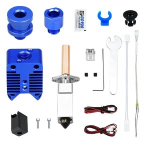 Ender 3 Hotend Upgrade for Voron 2.4 Ender 3 V2 Pro Cr10 Ender 5 Pro/Plus Ender 6 Rapido Dragon Hotend 3D Printer Part Kit Ceramic All Metal Hot end Copper Heater Block Bimetal Heatbreak