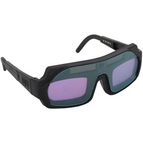 Luqeeg Auto Darkening Welding Goggles, Safety Protective Welding Glasses, Welding Glasses Welder Mask Welding Helmet for Arc Plasma Cut