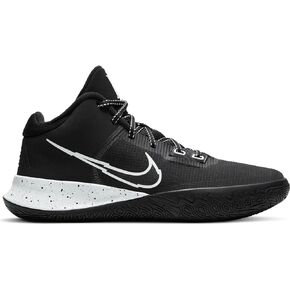 Nike Men's and womens Kyrie Flytrap IV Basketball Shoe, Black/White-metallic Silver, 10
