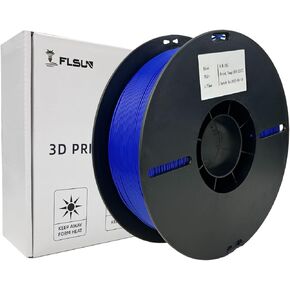 FLSUN Official Original PlA+ Printer Filament, 1.75mm Diameter Dimensional Accuracy +/-0.03mm, 1kg Spool (2.2lb), Suitable for Most FDM Printers (Blue)