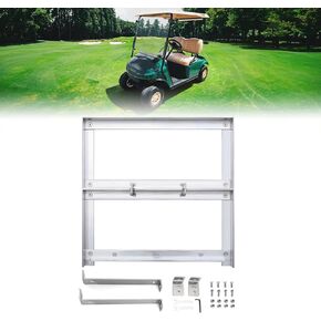KEMIMOTO Golf Cart Aluminum Battery Tray Compatible with EZGO TXT/Medalist 1994+, Heavy Duty Battery Tray Holder with 304 Stainless Steel Hardware for 36V/48V Golf Carts