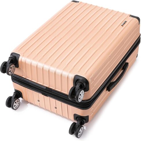 Rockland Hardside Spinner Wheel Carry On with Tote Luggage Set, Turquoise in Kuwait