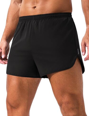 MAGCOMSEN Men's Running Shorts 3 Inch Quick Dry Lightweight for Athletic Workout Gym Training with Liner in Kuwait