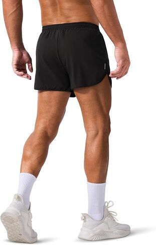 MAGCOMSEN Men's Running Shorts 3 Inch Quick Dry Lightweight for Athletic Workout Gym Training with Liner in Kuwait
