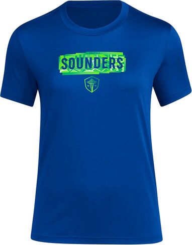adidas Women's Seattle Sounders Fc Short Sleeve Pre-Game T-Shirt in Saudi Arabia